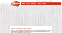 Desktop Screenshot of poeliertenvelde.nl